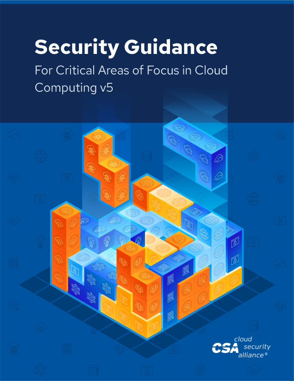 Security Guidance for Critical Areas of Focus in Cloud Computing v5.0